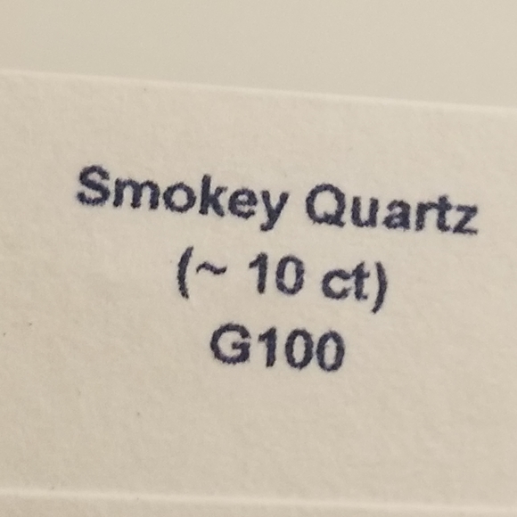 Lot of 3 Genuine Smokey Quartz 10ctw - Picture 2 of 4